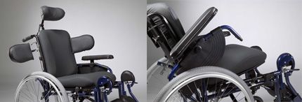 silla de ruedas manual pasiva boreal rehagirona