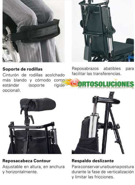 silla electrica de bipedestaci�n  dragon vertic invacare