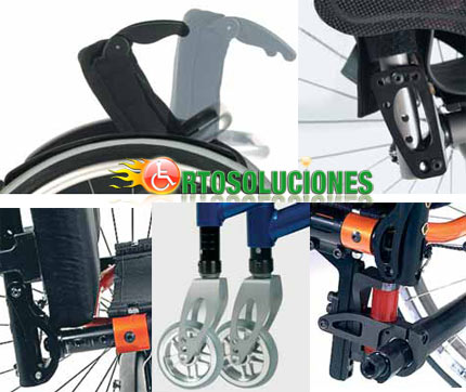 silla ultraligera argon titanio