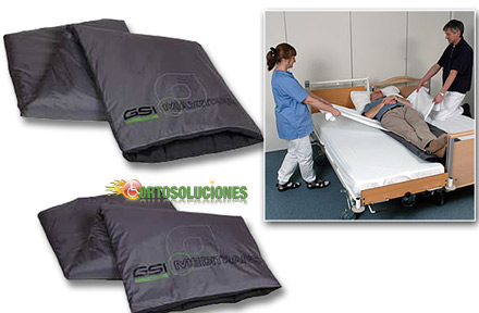 sistema de transferencia para la cama de enfermos 