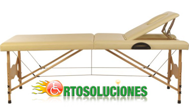 camilla plegable de madera nei