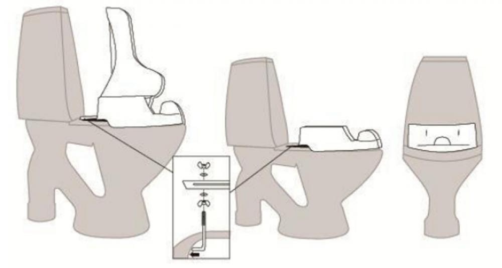 Asiento inodoro infantil - Orto Soluciones