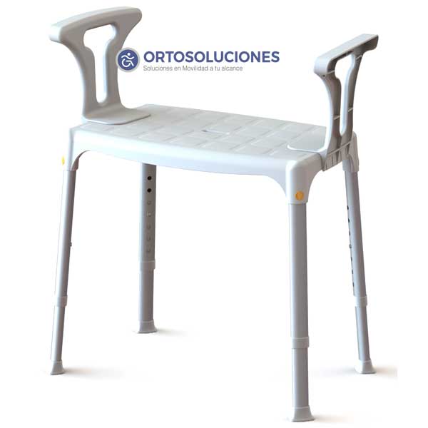 Taburete ducha con brazos Portofino - Orto Soluciones