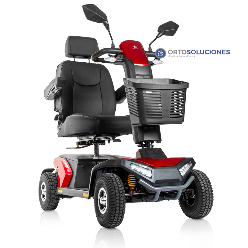 Scooter eléctrico con amortiguación MALLORKA PLUS TOTALCARE