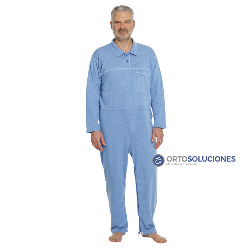 Pijama de adulto con cremallera