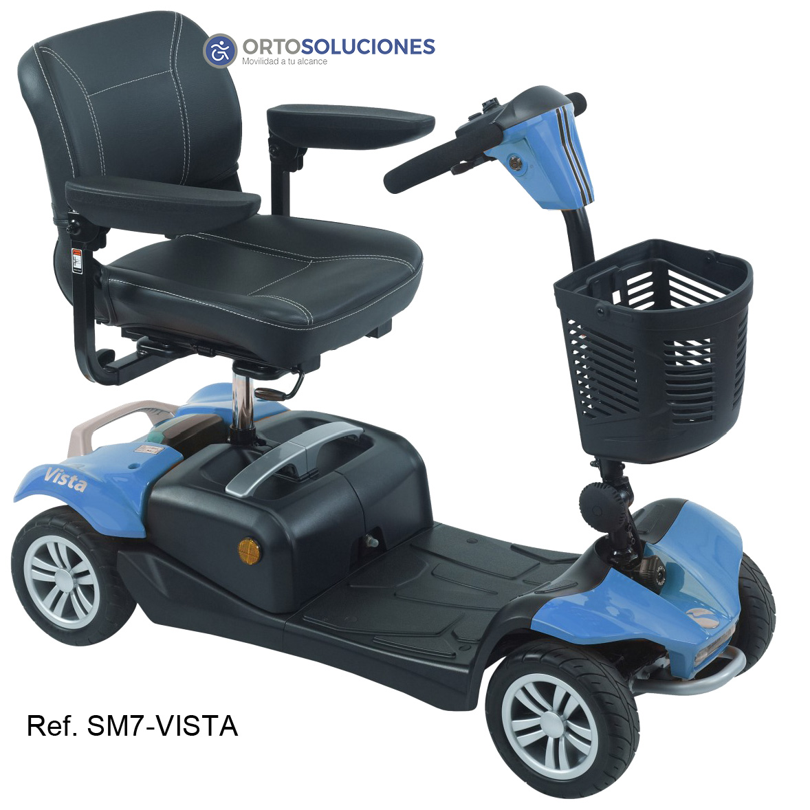 Scooter eléctrico VISTA con suspensión con baterías 50Ah