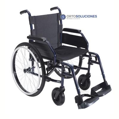 Silla de ruedas de acero APOLO ruedas 600mm
