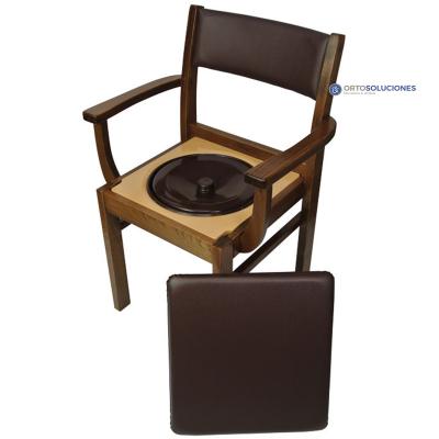 Silla de inodoro madera tradicional