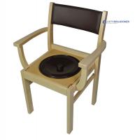 Silla de inodoro madera tradicional