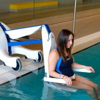 GRUA DE PISCINA  Movil BLUPOOL