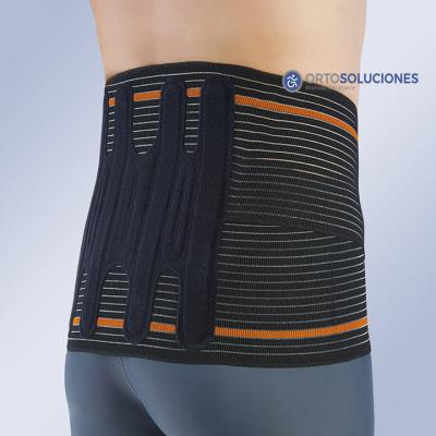 FAJA SACROLUMBAR SEMIRRÍGIDA CORTA