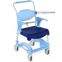 Silla de ducha y WC  con ruedas MOEM
