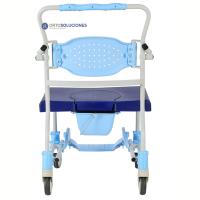 Silla de ducha y WC MOEM XXL hasta 240 Kg.