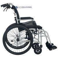 Silla de rueda de aluminio ERGO TRANSIT Autopropulsable