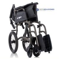 Silla de ruedas aluminio SAMBA LITE transit