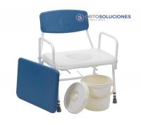 Silla de ducha y WC XL Belgrave