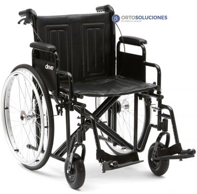 Silla de ruedas para obesos SENTRA EC 200 Kg.