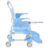 Silla de ducha y WC  con ruedas MOEM