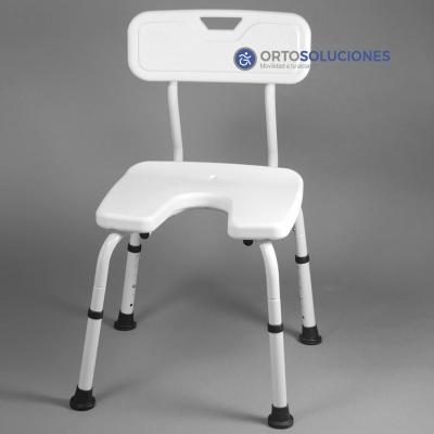 Silla ducha asiento U