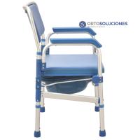 Silla con WC y cubeta ADAS