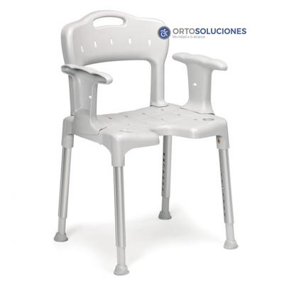 Silla ducha SWIFT  con reposabrazos